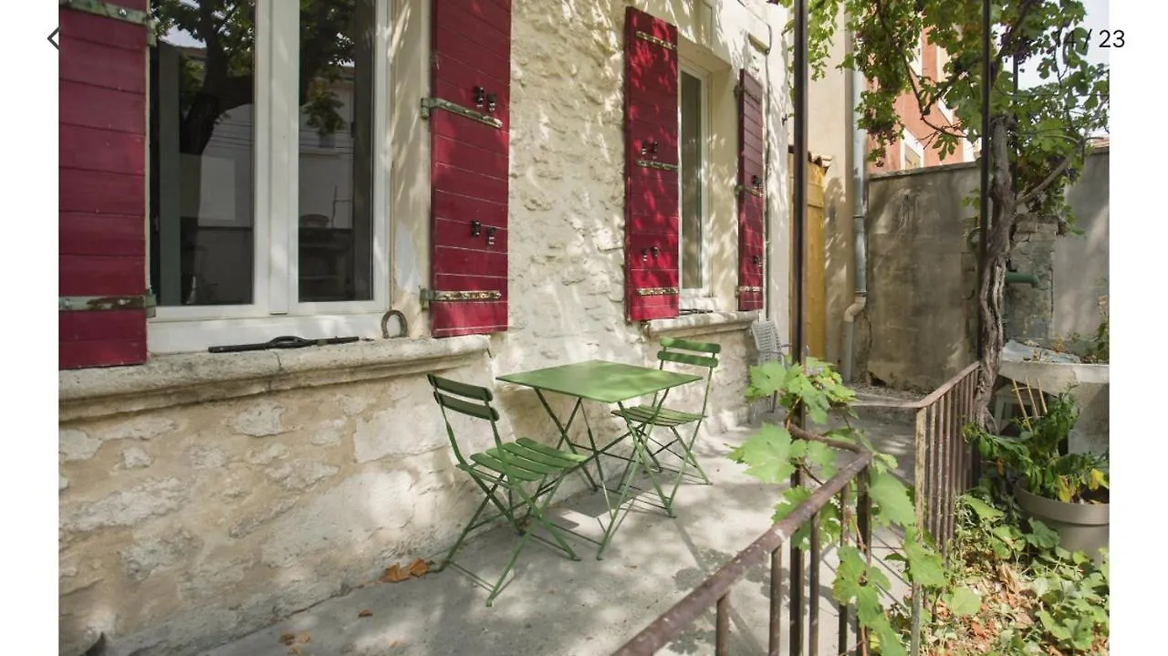 Apartment Mini Maison Studio Ancienne Renovee +Parking Avignon